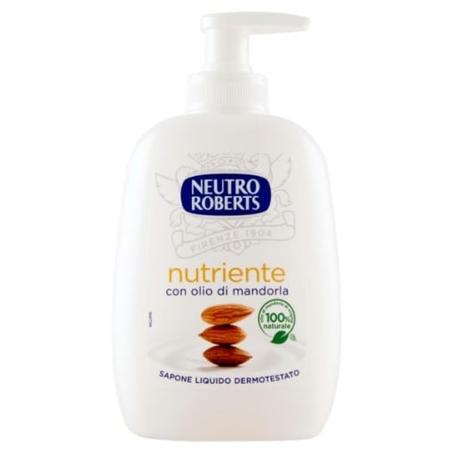 NEUTRO ROBERTS SAPONE LIQUIDO NUTRIENTE CON OLIO DI MANDORLA IN FORMATO 200 ML