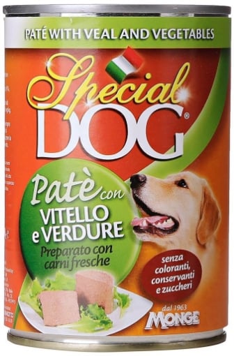 SPECIAL DOG PATÈ 400 GR VITELLO E VERDURE