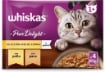 WHISKAS PURE DELIGHT CARNE IN GELATINA 4X85 GR GUSTO POLLO E TACCHINO