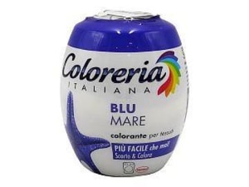 COLORERIA ITALIANA COLORANTE PER TESSUTI DA 350 GR COLORE BLU MARE
