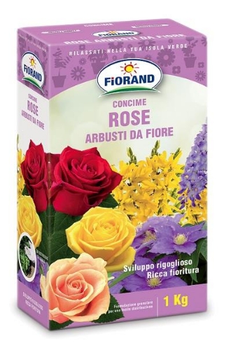 FIORAND CONCIME GRANULARE PER ROSE ED ARBUSTI DA FIORE 1 KG