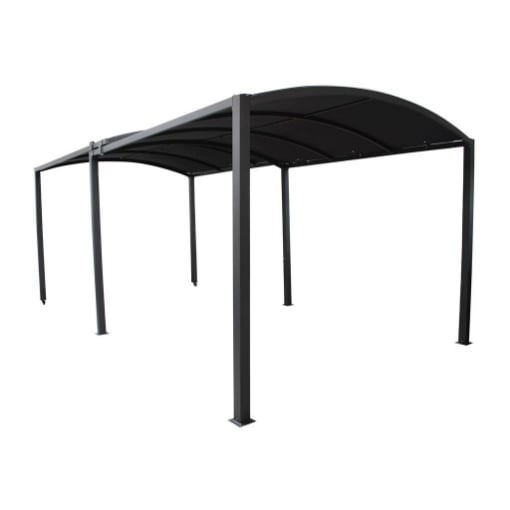 GAZEBO ALLUNGABILE TUCSON 3 X 3/6 MT CON STRUTTURA IN ACCIAIO