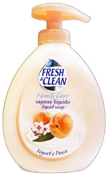 FRESH & CLEAN SAPONE LIQUIDO YOGURT E PESCA 300ML