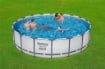 BESTWAY PISCINA FUORITERRA TONDA CON STRUTTURA RIGIDA 549X122 CM