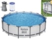 BESTWAY PISCINA FUORITERRA TONDA CON STRUTTURA RIGIDA 457X107 CM