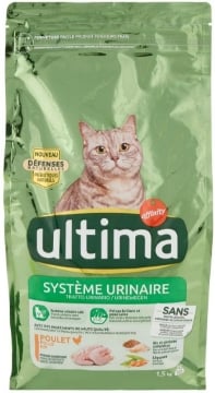 ULTIMA CAT CROCCANTINI URINARY TRACT IN FORMATO DA 1,5 KG 