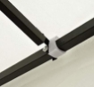 TELO TRASPIRANTE PER GAZEBO CON DOPPIO TETTO 3 X 3 MT IN COLORE CREMA