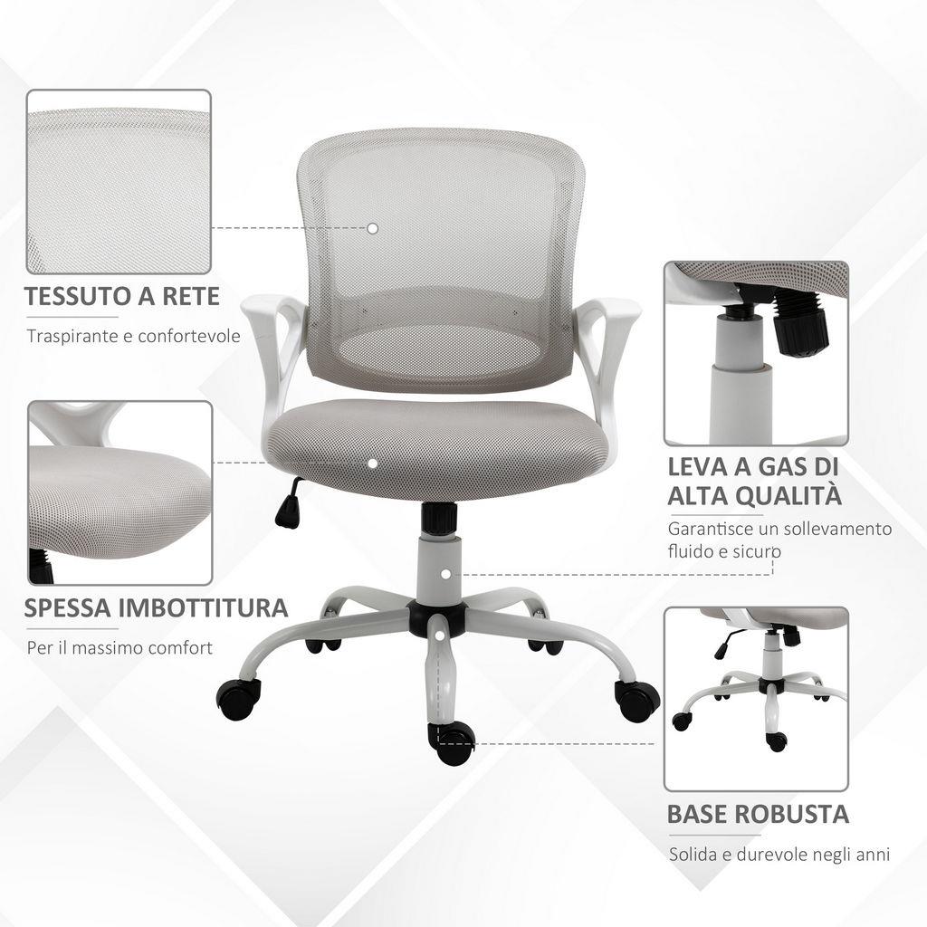 NEXHUT Sedia Ergonomica Da Ufficio - Design Confortevole Per Lavoro E Home Office - 2