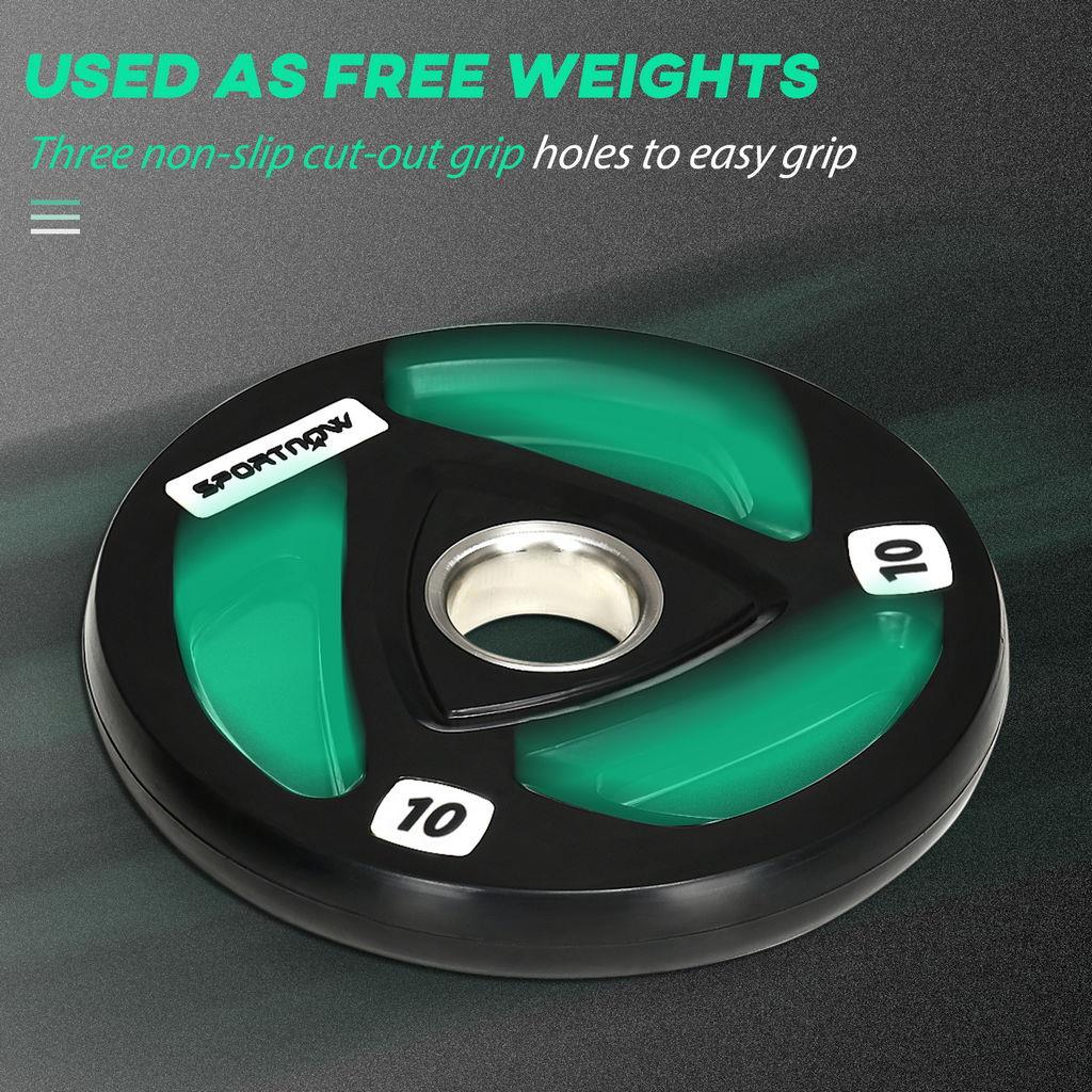 Gorilla Sports® Adattatore Bilanciere - Olimpico, 50 mm, per Asta da 30 mm, con 2 Chiusure a