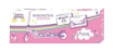 FOREVER SUNDAY MONOPATTINO UNICORNO MANIA REGOLABILE DA 72 A 78 CM DA BAMBINA