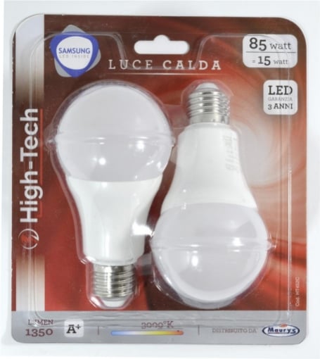 Il numero 1 del risparmio-HIGH-TECH SET 2 LAMPADINE LED SAMSUNG