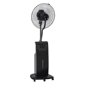 VENTILATORE NEBULIZZATORE A 3 VELOCITÀ E 3 FUNZIONI CON TELECOMANDO 90 W