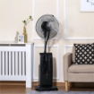 VENTILATORE NEBULIZZATORE A 3 VELOCITÀ E 3 FUNZIONI CON TELECOMANDO 90 W