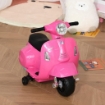 MOTO ELETTRICA VESPA PER BAMBINI 18-36 MESI ROSA