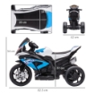 MOTO ELETTRICA BMW HP4 PER BAMBINI 18-60 MESI BLU