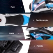 MOTO ELETTRICA BMW HP4 PER BAMBINI 18-60 MESI BLU