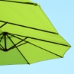 OMBRELLONE DOPPIO TETTUCCIO DA ESTERNO 460 X 270 X 240 VERDE CHIARO