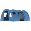 TENDA DA CAMPEGGIO A TUNNEL PER 5-6 PERSONE 475 X 315 X 215 CM IN COLORE BLU