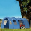 TENDA DA CAMPEGGIO A TUNNEL PER 5-6 PERSONE 475 X 315 X 215 CM IN COLORE BLU