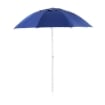 OMBRELLONE DA SPIAGGIA TONDO A TENDA 2 IN 1 210 X H222 CM COLORE BLU