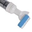 ASPIRAPOLVERE PER PISCINA CORDLESS CON ASTA A 3 LIVELLI,Ø6X106-162 CM 