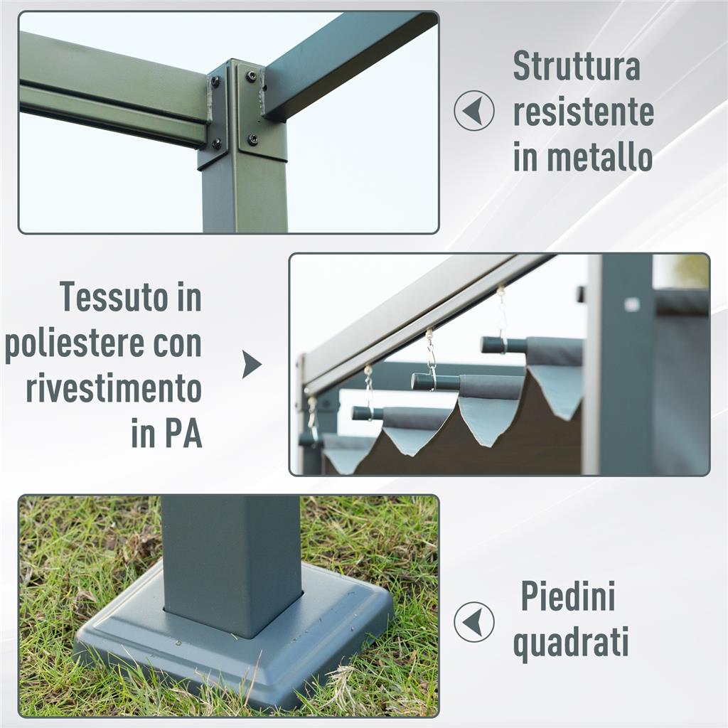 Relaxdays Vela Parasole Per Esterni Quadrata, Telo In Tessuto HDPE Anti Uv Terrazza E Giardino Misure 4x4 M Bianco 49838548