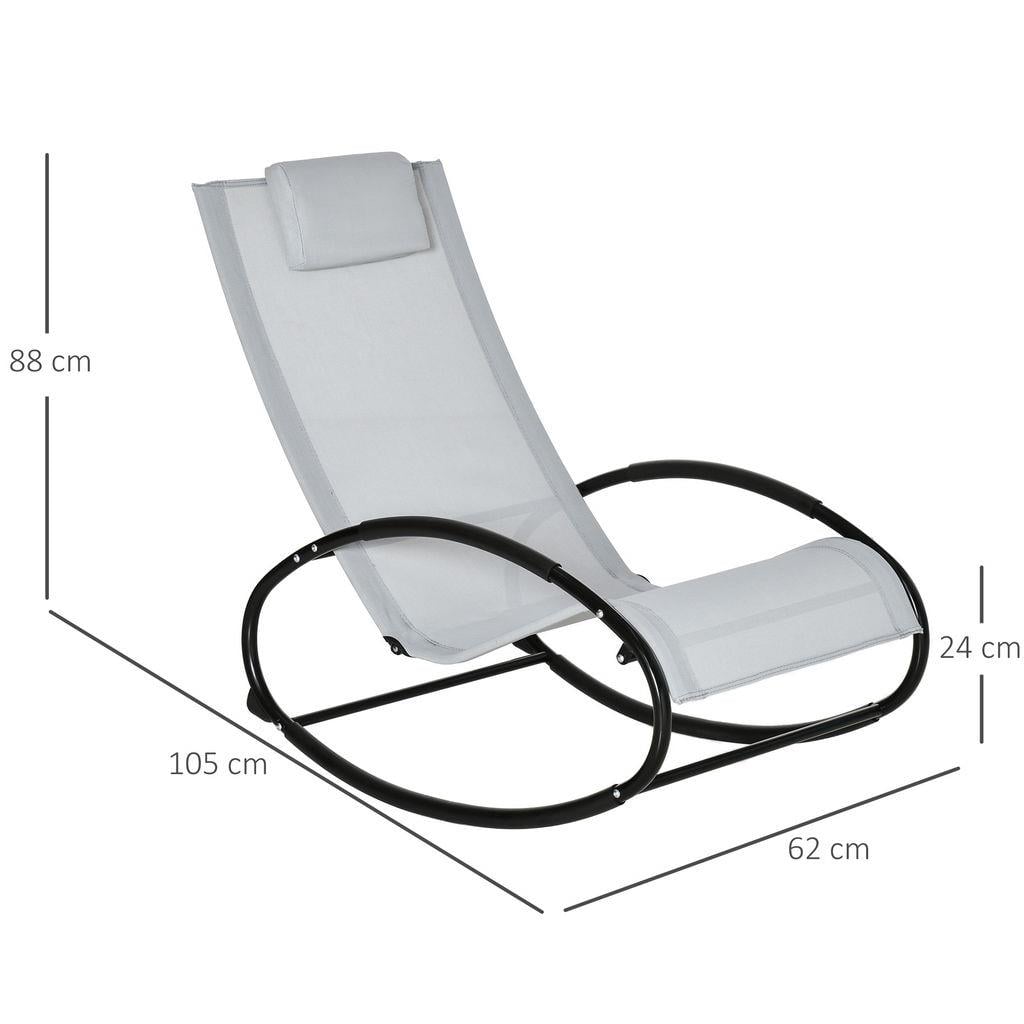 Cuscino Da Giardino 110x50 Cm Cuscino Per Sedia A Dondolo O Da Giardino - Misura 110x50 Cm, Imbottitura In Cotone PP, Tessuto Resistente All'acqua Cuscino Impermeabile Esterno