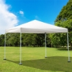 BASE PER GAZEBO IN SET DA 4 PEZZI 20 X 4,5 CM COLORE ANTRACITE