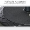 BASE PER OMBRELLONE ROTONDA Ø55CM IN PLASTICA DA 30 KG NERO