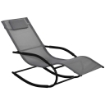 SDRAIO A DONDOLO ZERO GRAVITY ERGONOMICA IN METALLO E TEXTELINE 63 X160 X 88 CM