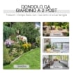 DONDOLO DA GIARDINO A DUE POSTI CON TAVOLINO 81 X 148 X 100 CM MARRONE E GRIGIO