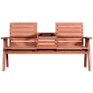 PANCHINA IN LEGNO DI ABETE DA GIARDINO BIPOSTO CONVERTIBILE 160X70X85 CM