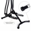 ELLITTICA AIR WALKER CROSS TRAINER PER FITNESS  CON DISPLAY NERO