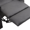 POLTRONA RELAX RECLINABILE IMBOTTITA ERGONOMICA  80 × 97 × 107 CM NERO