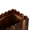 FIORIERA A BOX RETTANGOLARE PER PIANTE 80 X 33 X 30 CM IN LEGNO DI ABETE 