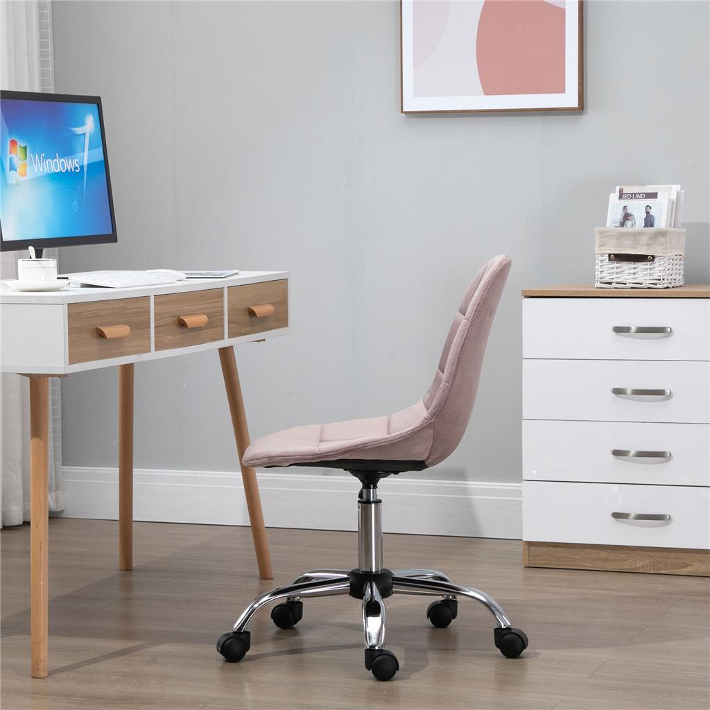 Sedia da lavoro / sedia girevole FANCY PRO rosa hjh OFFICE | Leroy Merlin Sedia da lavoro / sedia girevole FANCY PRO rosa hjh OFFICE | Leroy Merlin