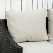 DIVANO DA GIARDINO A 2 POSTI IN RATTAN PE 132X70X74CM MARRONE
