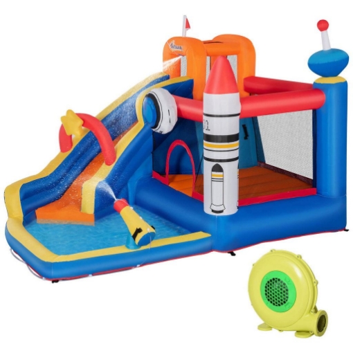 GIOCO GONFIABILE PER BAMBINI 3-8 ANNI CON BORSA DA TRASPORTO 340 X 270 X 227 CM