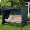 TELO DI COPERTURA PER DONDOLO IN TESSUTO OXFORD IMPERMEABILE 205 X 124 X 164 CM