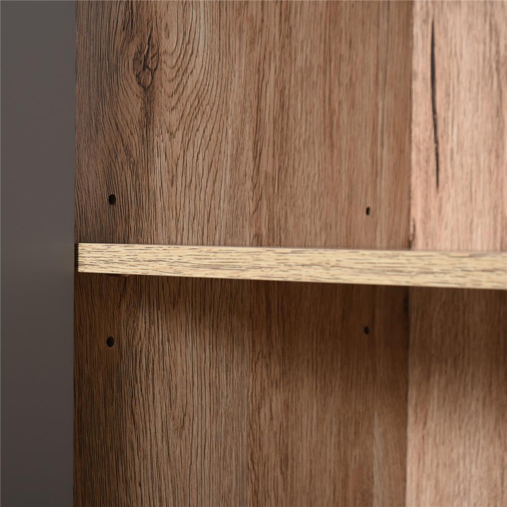 Mondeer Armadietto Sottolavabo In Legno Bianco - 60,6x60x30 Cm, MDF, Con Ritaglio Per Sifone - 3