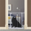 CANCELLETTO DI SICUREZZA PER BAMBINI E ANIMALI DOMESTICI BIANCO 76 X 72-82 CM