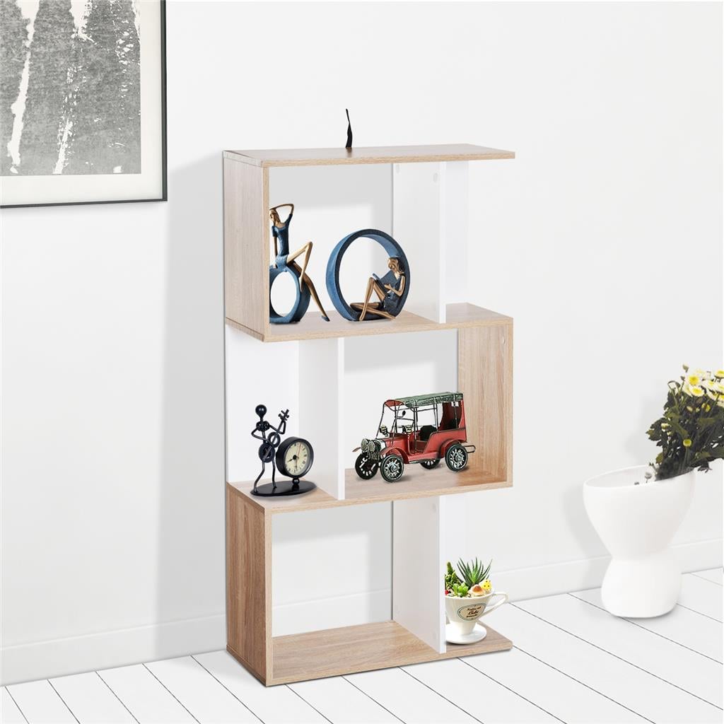 Divisorio Con Libreria Puraday 100x24x188 Cm Bianco - Scaffale A Parete Moderno, 2 Ante, Ampio Spazio, Kit Fissaggio Incluso - 2