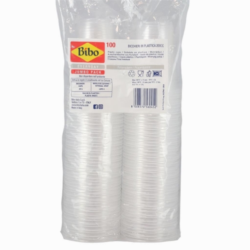 3000 Bicchieri In Plastica Trasparente Monouso - Capacità 166 Cc (Ideali Per Acqua, Feste Ed Eventi) Confezione Pratica