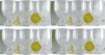 12 BICCHIERI CALICI RISTORANTE MUGHETTO PER ACQUA 245ML EXTRA RESISTENTI