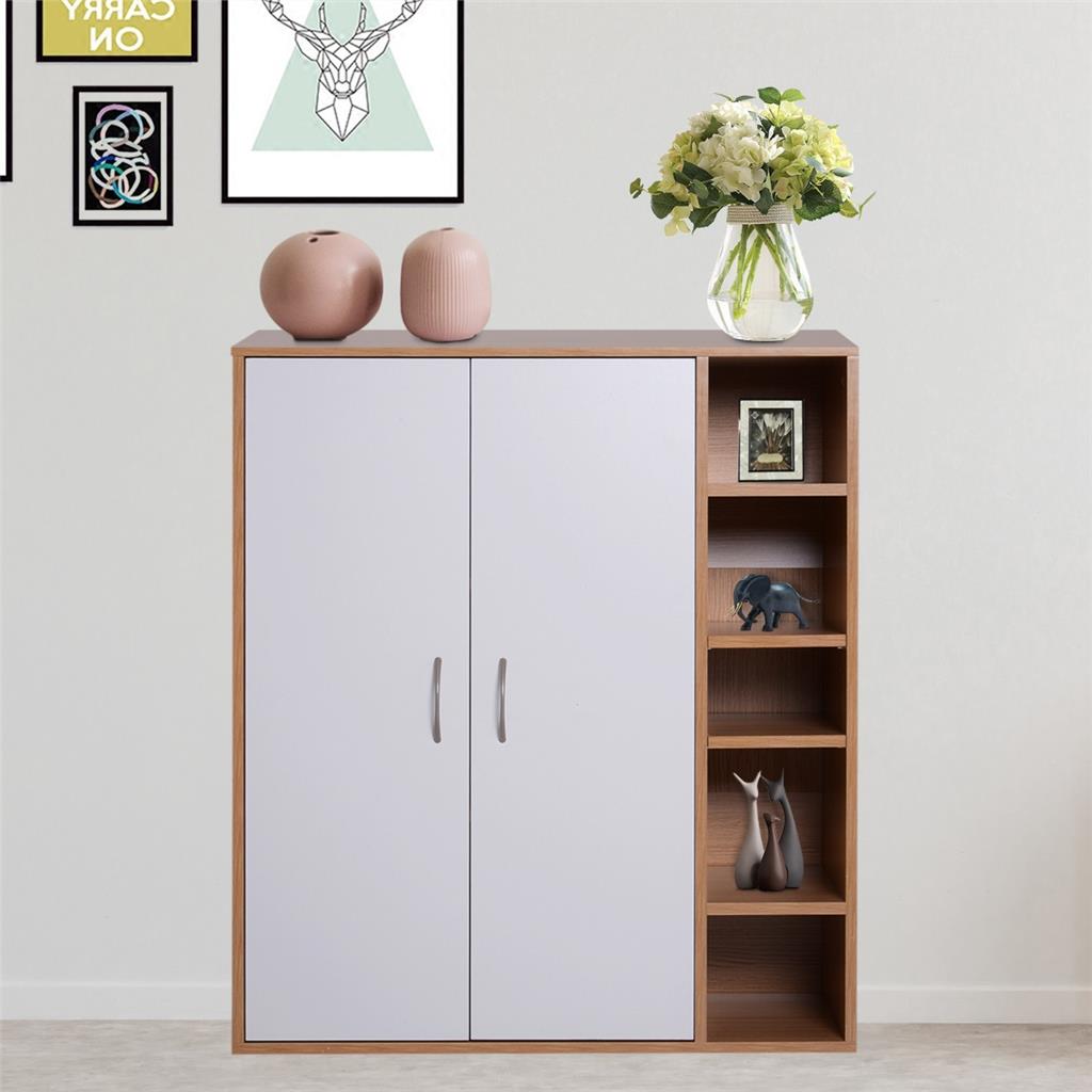 WATERJOY Mobiletto Pensile Da Bagno A Parete, 59.7x19.1x71.1cm, Bianco, Con Ripiani Regolabili, Salvaspazio Per Bagno E Cucina - 6