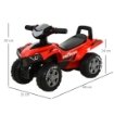 QUAD GIOCATTOLO PER BAMBINI 18-36 MESI CON LICENZA GOODYEAR ROSSO E NERO