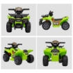 QUAD ELETTRICO PER BAMBINI CON BATTERIA RICARICABILE 6V ETÀ 18-36 MESI VERDE