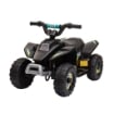 QUAD PER BAMBINI ELETTRICO CON BATTERIA RICARICABILE 6V NERO