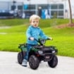 QUAD PER BAMBINI 3-6 ANNI CON 3 LUCI LED VELOCITÀ MAX 4 KM/H VERDE