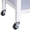 CARRELLO DA CUCINA CLASSICO 2 CASSETTI IN LEGNO 88.5 X 40 X 86 CM